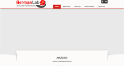 Desktop Screenshot of bermanlab.com