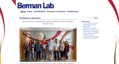 Desktop Screenshot of bermanlab.org